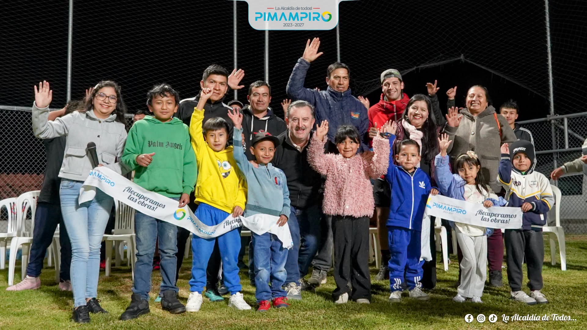 CANCHA DE GUAGALÁ YA CUENTA CON ILUMINACIÓN 